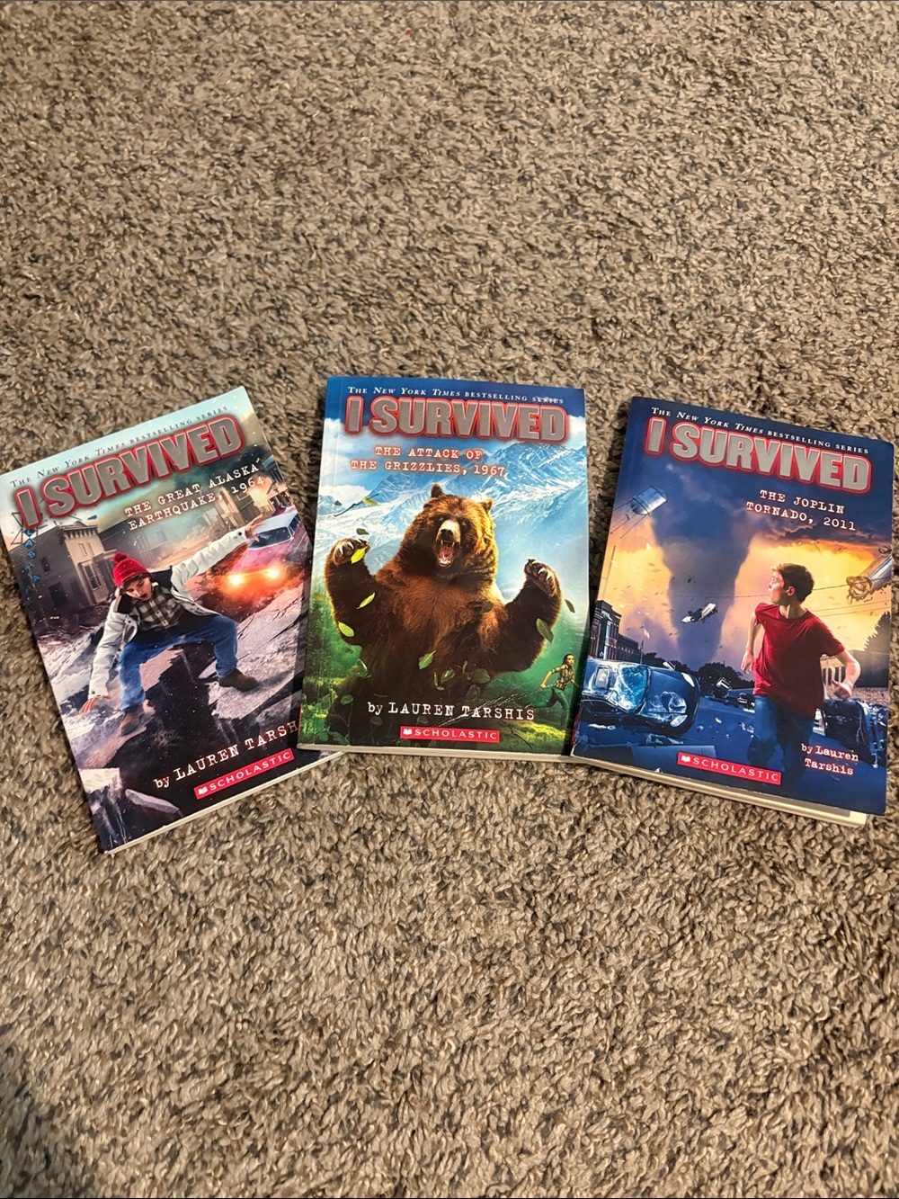 I Survived Books (Kids) (3 book lot)
